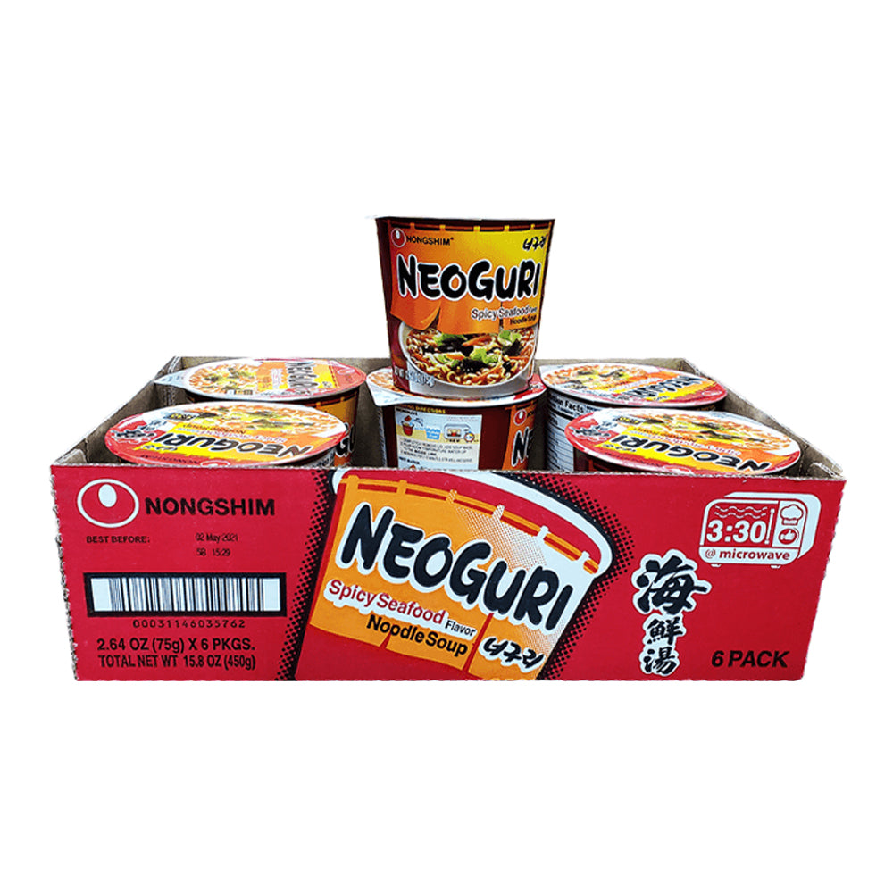 Nongshim Neoguri Cup 75g X 6