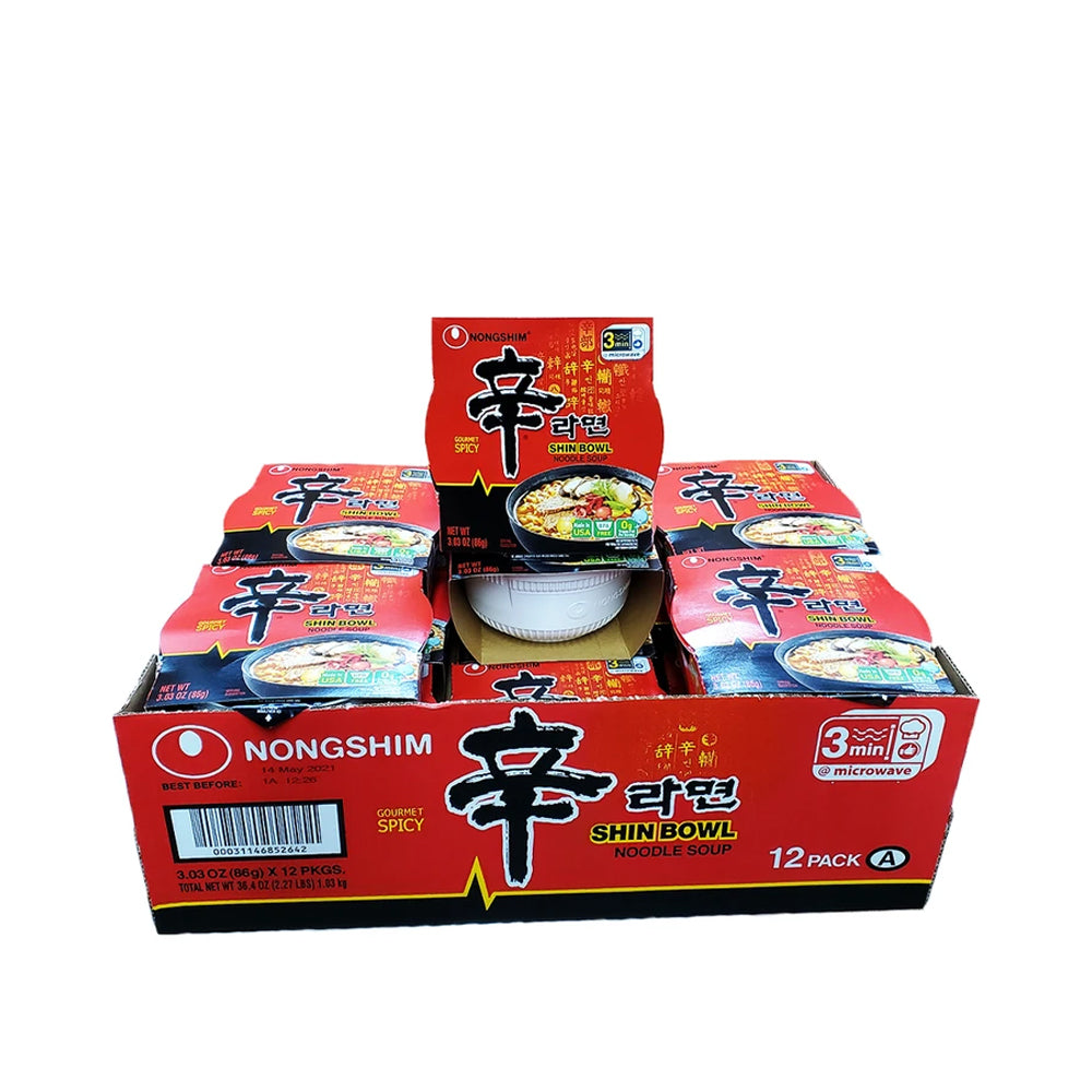 Nongshim Shin Bowl 86g x 12