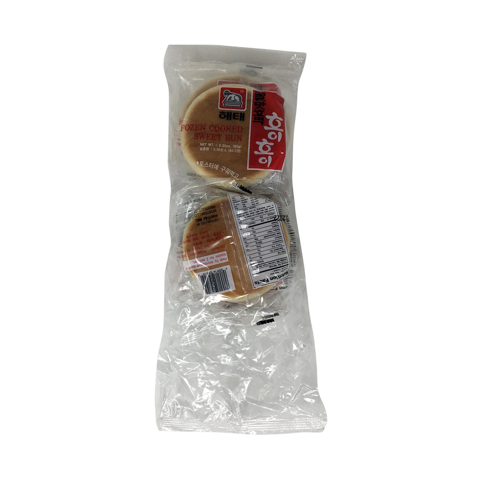 Haitai Frozen Cooked Sweet Bun 2.3oz x 8