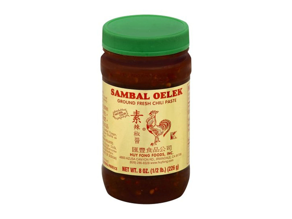 Sambal Oelek Ground Fish Chili Paste 8oz