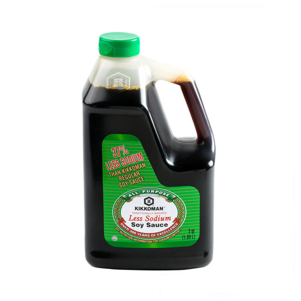 Kikkoman Less Sodium Soy Sauce 1.89L