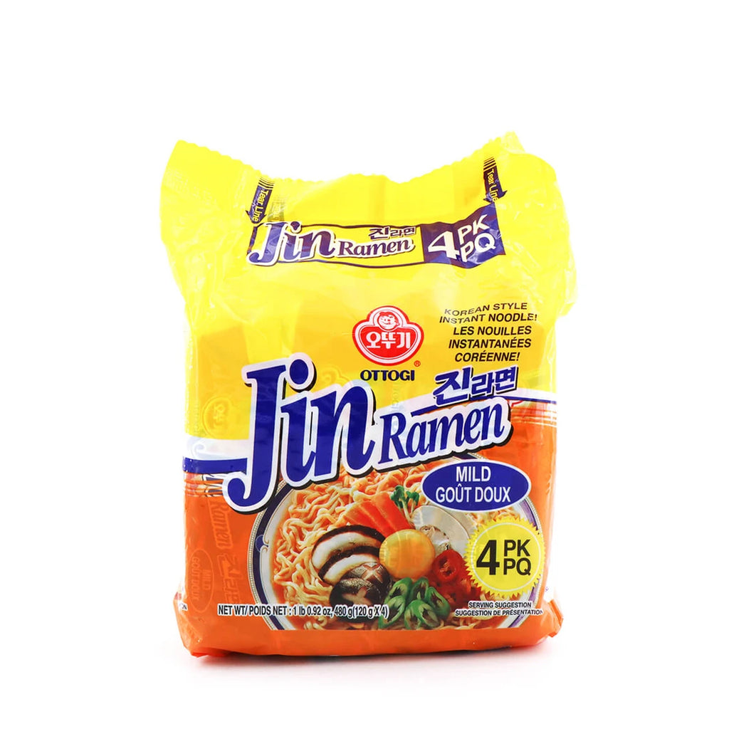 Ottogi Jin Ramen Mild 120g x 4