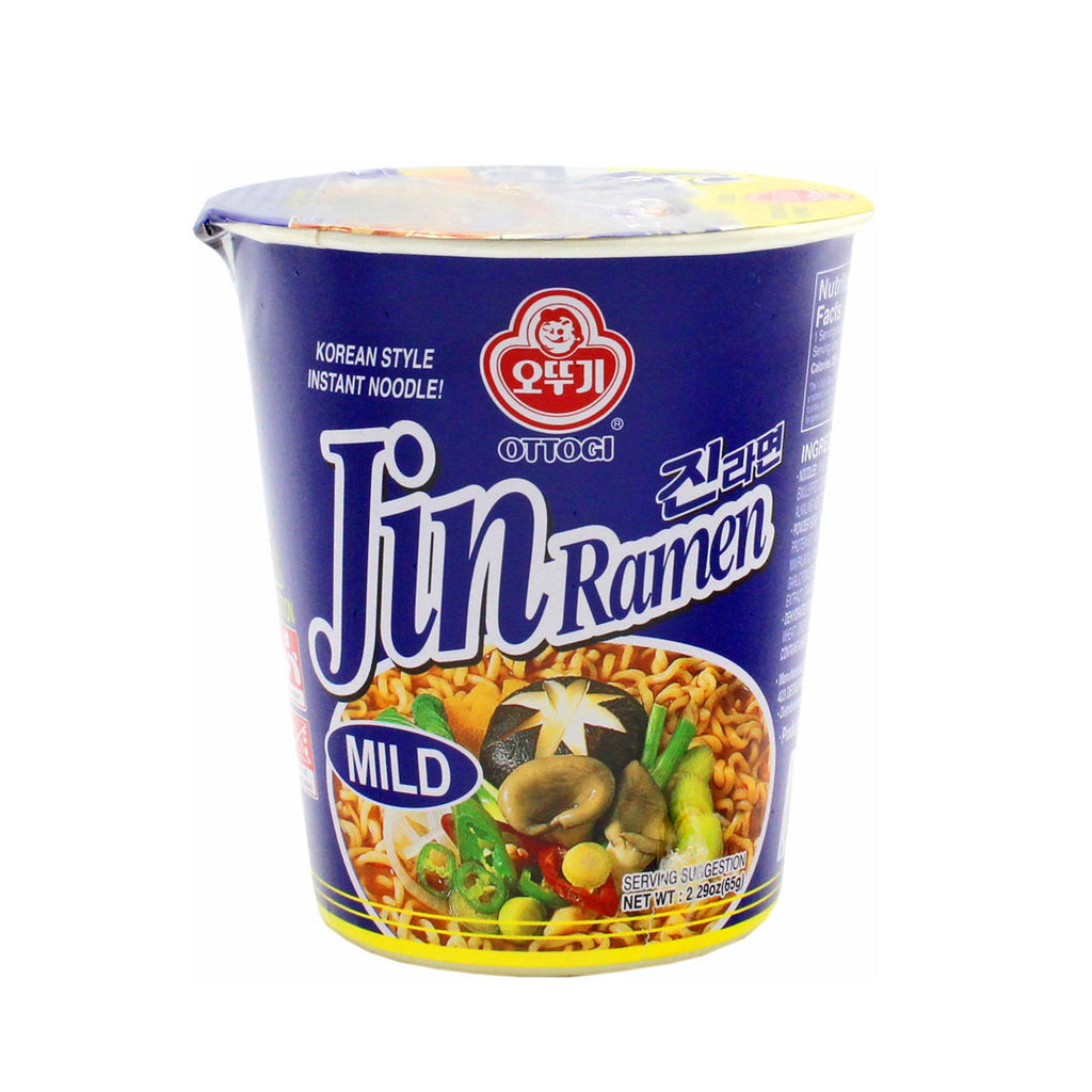 Ottogi Jin Ramen Mild Cup 2.29oz