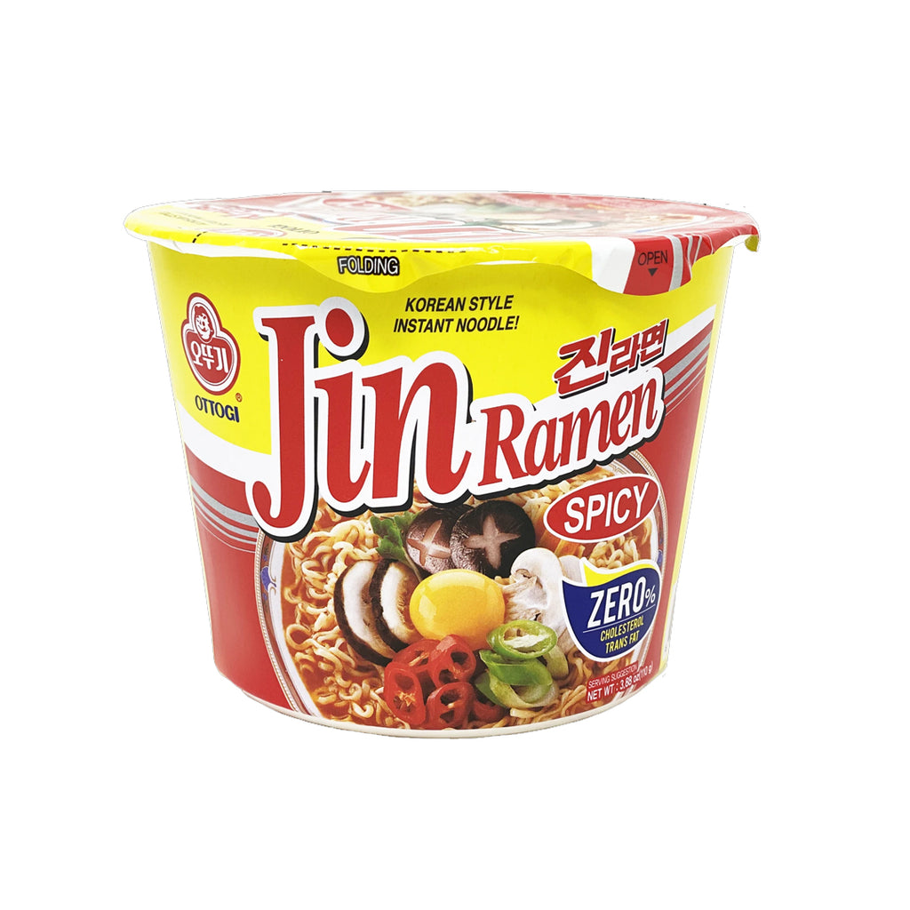 Ottogi Jin Ramen Spicy Cup 3.88oz