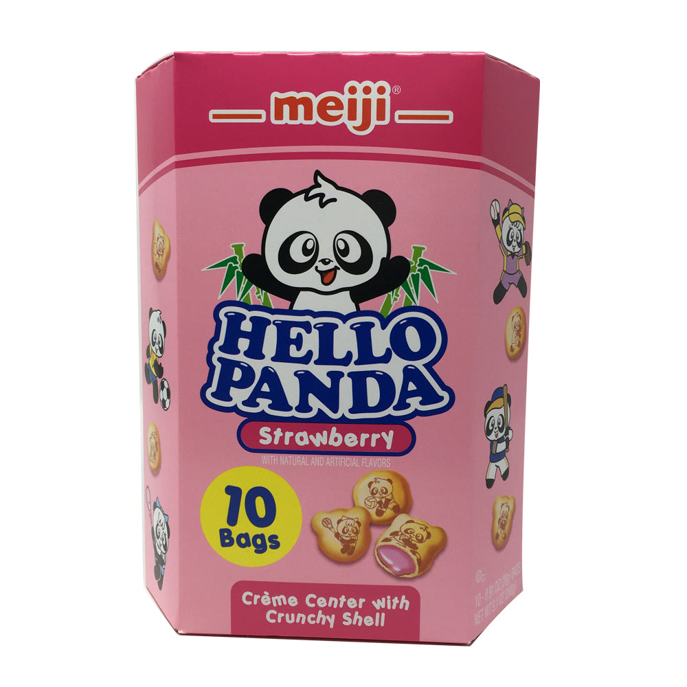 Meiji Hello Panda Strawberry 26g X 10