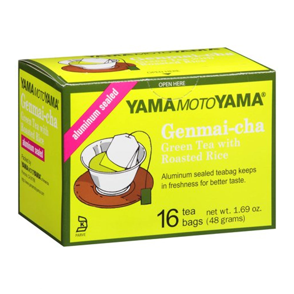 Yamamotoyama Green Tea with Roasted Rice (16 Tea Bags) 48g