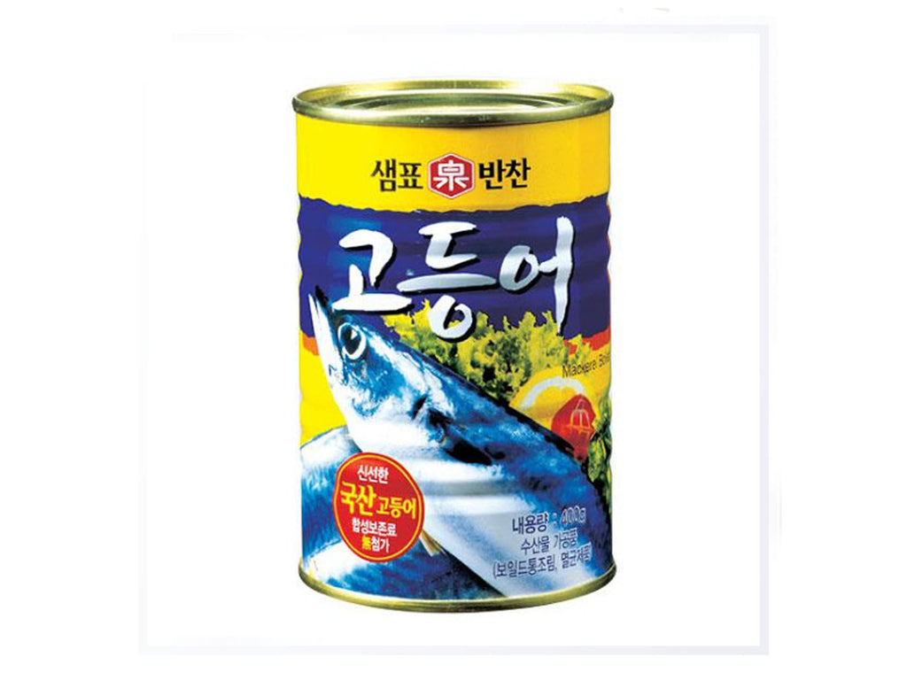 Sempio Canned Mackerel Boiled 400g