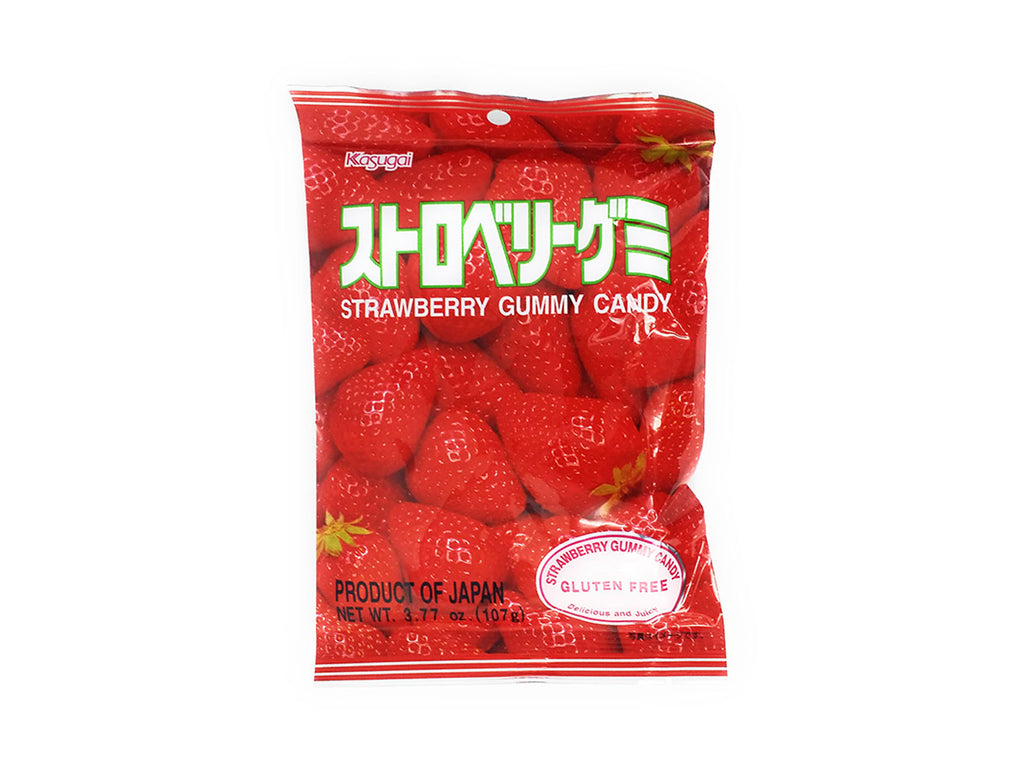 Kasugai Strawberry Gummy Candy 102g