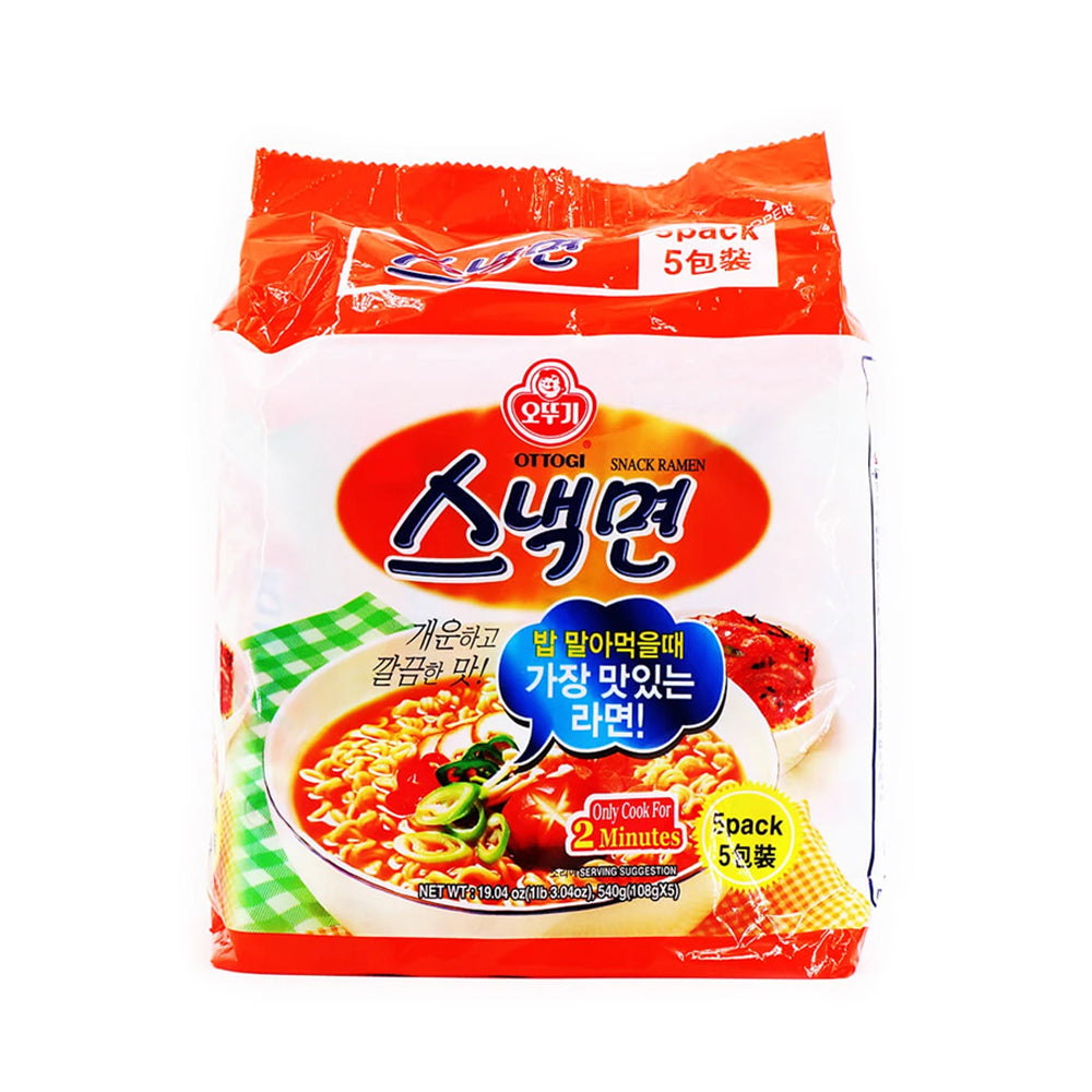 Ottogi Snack Ramen 108g X 5