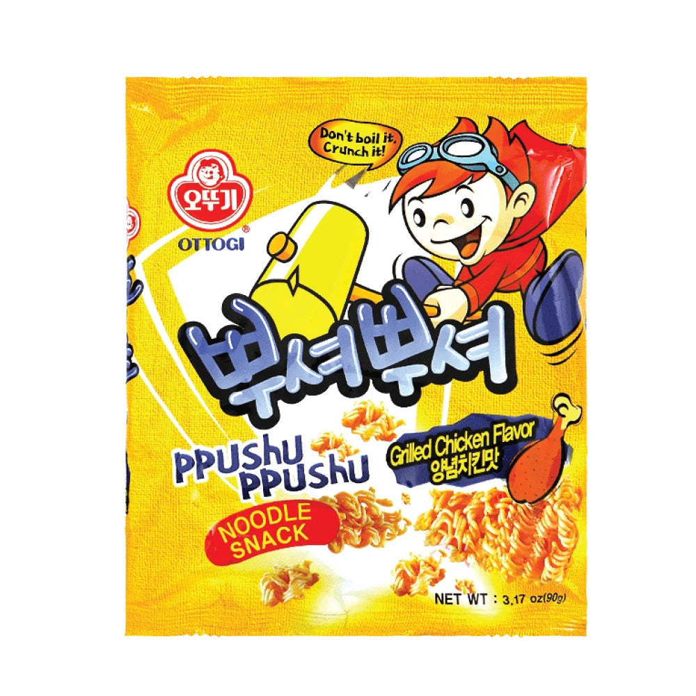 Ottogi Ppushu Ppushu Grilled Chicken Flavor 90g