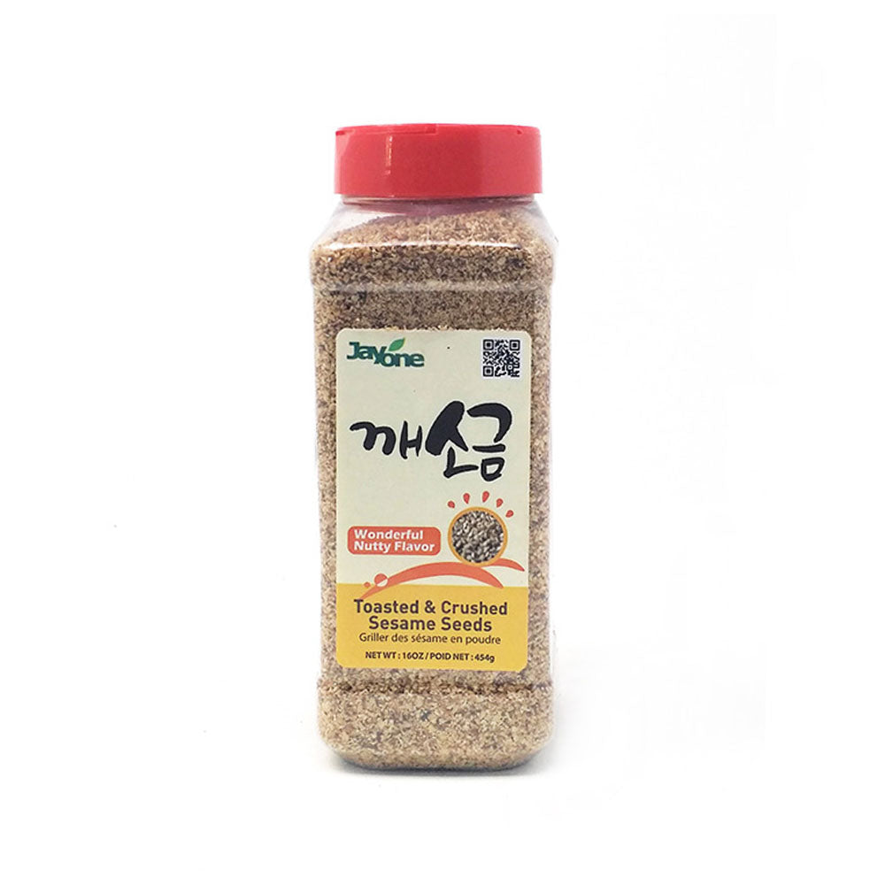 Jay One Toasted & Crushed Sesame Seeds 16oz