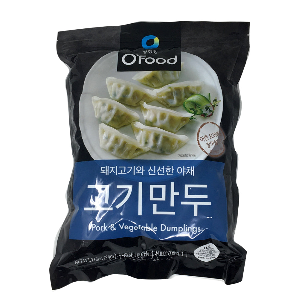 Chungjungone Pork & Vegetable Dumplings 24oz