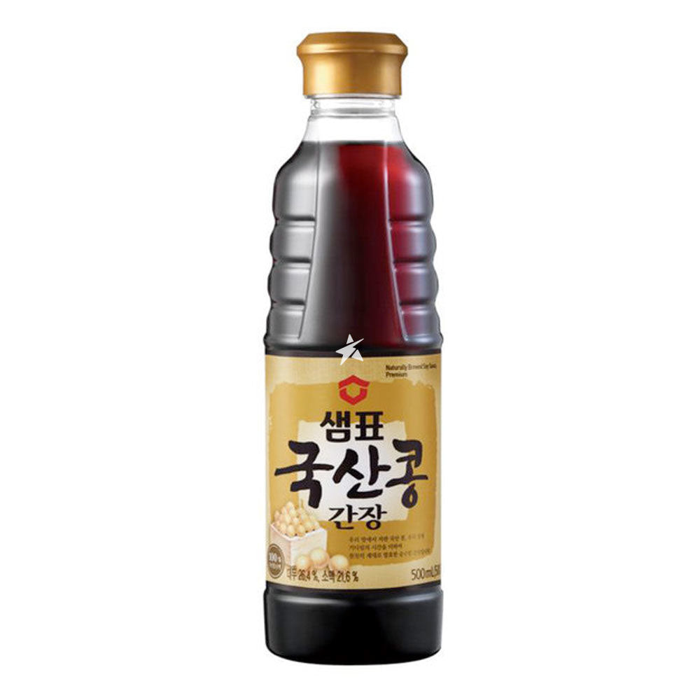 Sempio Naturally Brewed Soy Sauce, Korean Soybean 500ml