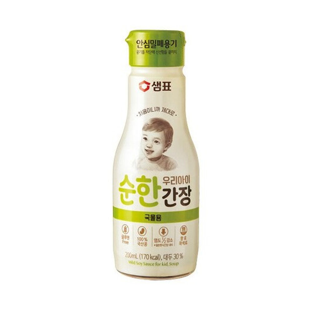 Sempio Mild Soy Sauce For Kid, Soup 200ml