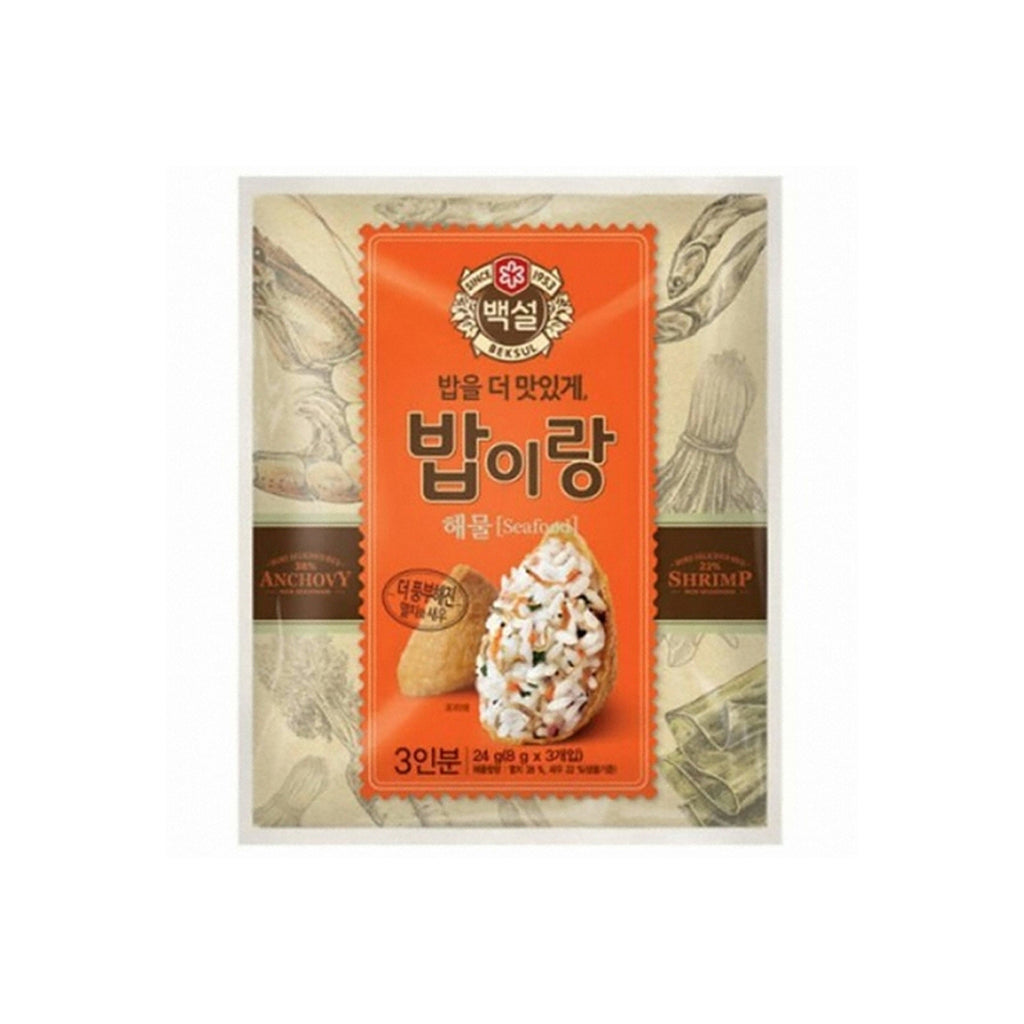 CJ Furikake Rice Seasoning Mix(Seafood Flavor) 8g X 3