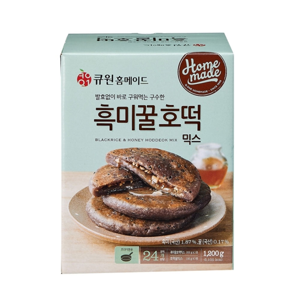 Q1 Blackrcie & Honey Hoddeok Mix 400g