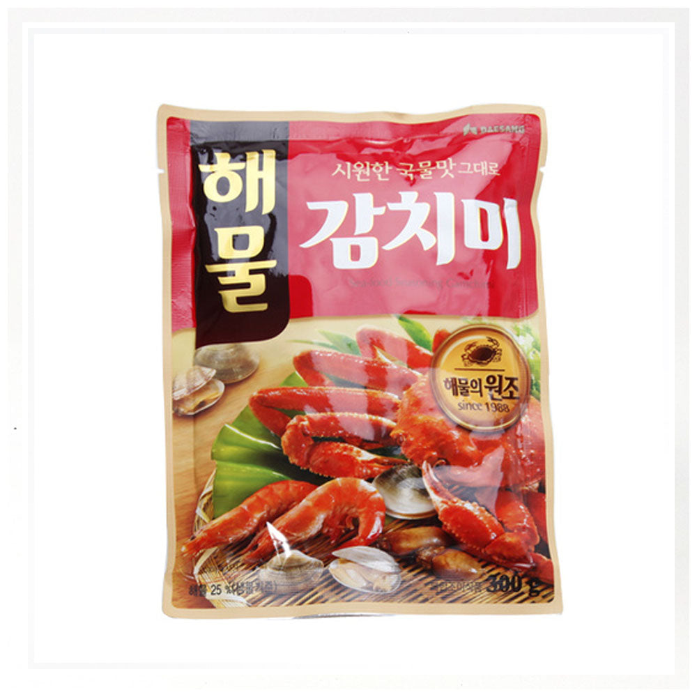 Daesang Instant Soup Stock-Seafood Seasoning Gamshimi 300g