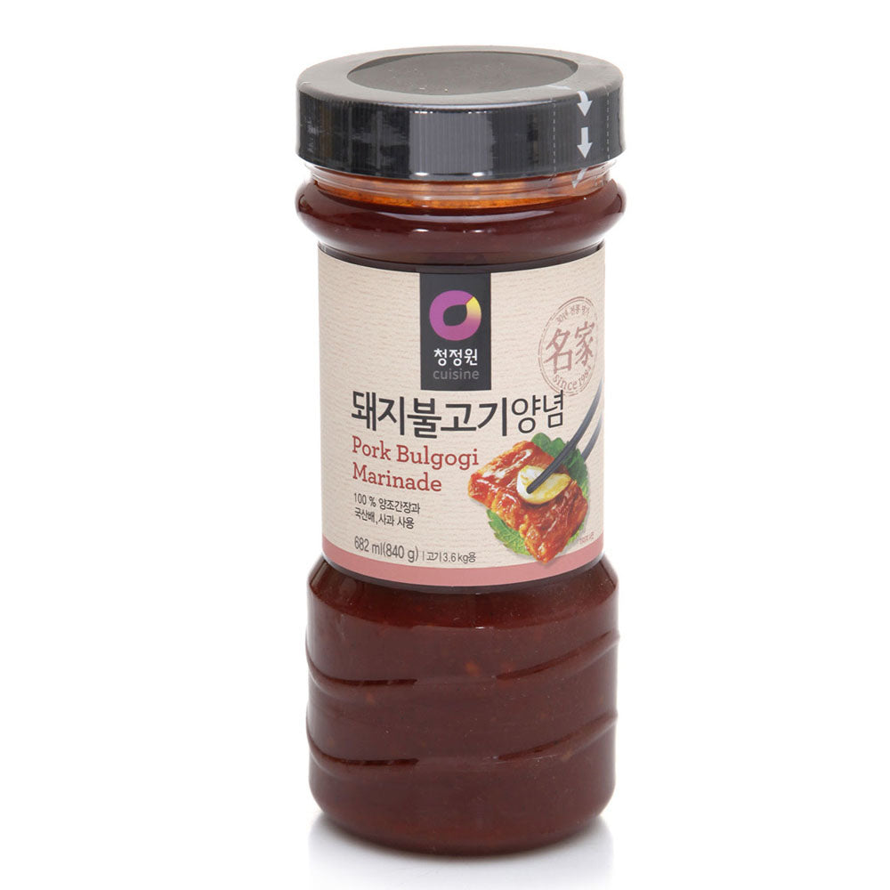 Chung Jung One Korean BBQ Gochujang Bulgogi Marinade For Pork 840g