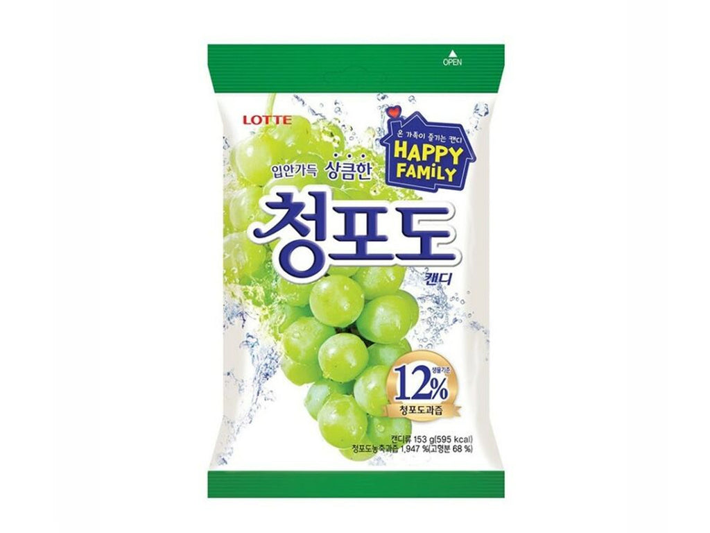 Lotte Green Grape Candy 153g