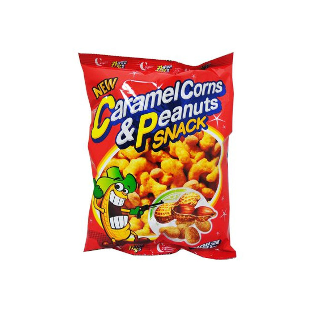 Crown Caramel Corns Peanuts Snack 154g