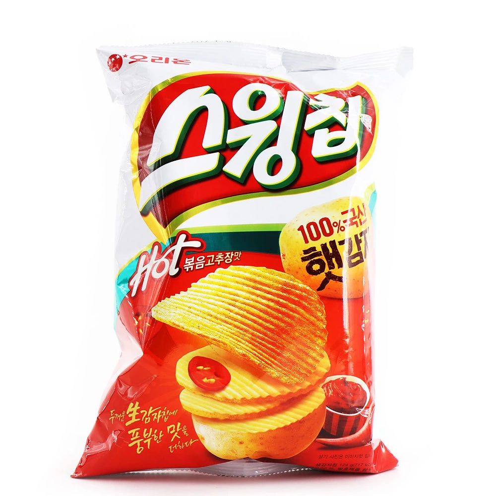 Orion Swingchips Hot Pepper 124g