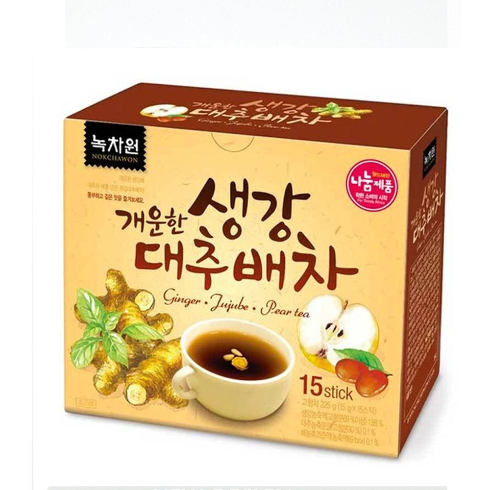 Nok Cha Won Ginger, Jujube, Pear Tea 15g X 15