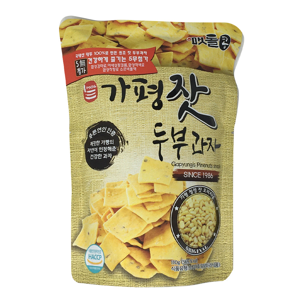 Miga Gapyung's Pinenuts & Tofu Snack 110g